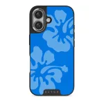 Lagoon - iPhone 16 Plus Case, Elite Dark (MagSafe) / Silver