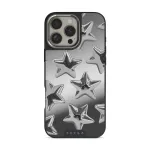 Hotshot - iPhone 16 Pro Max Case, Elite Mirror Dark (MagSafe) / Silver