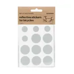 Helkurkleepsud jalgrattale BOOKMAN Reflective Stickers for Bicycles, White Dots