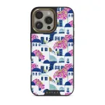 Santorini - iPhone 16 Pro Case, Elite Dark (MagSafe) / Gold