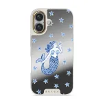 Salty Kiss - iPhone 16 Case, Elite Mirror Light (MagSafe) / Gold