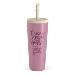 Read Me - Travel Mug, 700 ml / Straw