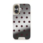 Aqua Mocha - iPhone 16 Case, Elite Mirror Light (MagSafe) / Gold