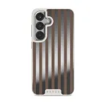 Tiramisu - Samsung Galaxy S25 Case, Elite Mirror Light (Magnetic) / Silver
