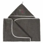 Bathing cover  - TERRY - MAXI JUNIOR - size 140x70 - WHITE or GRAPHITE