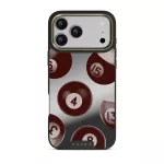 Cue - iPhone 17 Pro Max Case, Elite Mirror Dark (MagSafe) / Gold