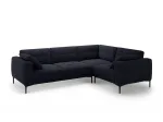 Right Velvet Sofa, "Lazio", 4 Seats, 282x194x86 Made in Europe