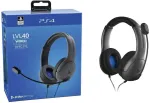 Gaming LVL 40 Wired PS4 Gray