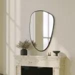 Peegel, Hanah Home, must, 91 x 61