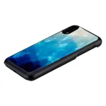 "SmartPhone case iPhone XR" Blue lake black