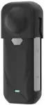 Silicone protective case with lens cover for Insta360 X black
