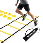 Coordination agility ladder for exercises 6 m football training set cones bag, MOVEPRO