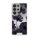 Velvet Night - Samsung Galaxy S25 Ultra Case, Elite Mirror Light (Magnetic) / Silver