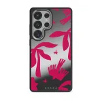 Siesta - Samsung Galaxy S25 Ultra Case, Elite Mirror Dark (Magnetic) / Silver