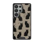 Salem - Samsung Galaxy S25 Ultra Case, Elite Dark (Magnetic) / Silver