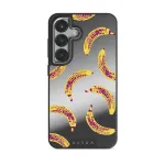 Banana - Samsung Galaxy S25 Plus Case, Elite Mirror Dark (Magnetic) / Silver