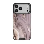 Golden Taupe - Fashion iPhone 17 Pro Max Case, Elite Dark (MagSafe) / Silver
