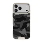Night Black Camouflage - iPhone 17 Pro Max Case, Elite Light (MagSafe) / Silver