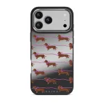 Always Late - iPhone 17 Pro Max Case, Elite Mirror Dark (MagSafe) / Silver