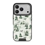 Pine Lodge - iPhone 17 Pro Case, Elite Dark (MagSafe) / Silver