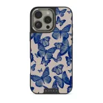 Butterfly Effect - iPhone 16 Pro Case, Elite Dark (MagSafe) / Silver