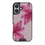 Fragile Beauty - iPhone 16 Plus Case, Elite Dark (MagSafe) / Silver
