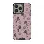 Leo - iPhone 16 Pro Max Case, Elite Dark (MagSafe) / Silver / Pink