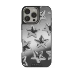 Hotshot - iPhone 16 Pro Case, Elite Mirror Dark (MagSafe) / Silver