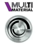 Bosch circular saw blade multi material, 210mm, 80Z (bore 30mm, for ch