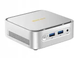 &bdquo;Blackview MP50&ldquo; miniarvuti, millel on &bdquo;AMD Ryzen 5 3500U&ldquo; protsessor, 16 GB RAM-m&auml;lu, 512 GB SSD ja operatsioonis&uuml;steem &bdquo;Windows 11 Pro&ldquo;, h&otilde;bedane
