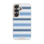 White Noise - Samsung Galaxy S25 Case, Elite Light (Magnetic) / Gold
