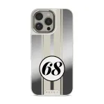 Classic Racing - iPhone 16 Pro Max Case, Elite Mirror Light (MagSafe) / Silver