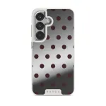 Aqua Mocha - Samsung Galaxy S25 Plus Case, Elite Mirror Light (Magnetic) / Silver