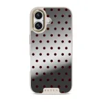 Red Velvet - iPhone 17 Case, Elite Mirror Light (MagSafe) / Gold