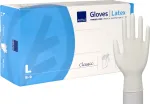 ABENA LATEKSO puudrita kindad, suurus L, 100 tk/pakk