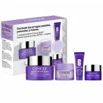 CLINIQUE_SET &bdquo;Smart Clinical Repair&ldquo; korrigeeriv komplekt: n&auml;okreem kortsude vastu SPF30, 50 ml + kortsude korrigeeriv seerum, 10 ml + silma&uuml;mbruse kortsude korrigeeriv kreem, 5 ml + meigi eemaldamise ja n&auml;o puhastamise palsam, 15 ml