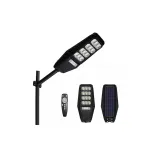 VOLT Polska PIONEER 240 p&auml;ikeseenergiaga t&ouml;&ouml;tav LED-valgusti koos PIR-anduri ja kaugjuhtimispuldiga, 1600 lm, 18 W p&auml;ikesepaneel, 18 000 mAh
