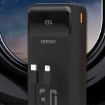 &bdquo;Dudao&ldquo; v&auml;lisakku &bdquo;Dudao K15MAX&ldquo; 30 000 mAh PD 22,5 W, must