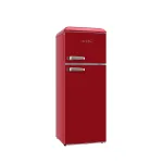 ETA Refrigerator | ETA253490030EN Storio Retro | Energy efficiency class E | Free standing | Height 148.2 cm | Double Door | Fridge net capacity 170 L | Freezer net capacity 45 L | Red | 38 dB