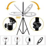 36cm LED Light Ring 13W with Smartphone holder + remote