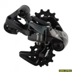 SRAM X01DH Type 3.0 7-k&auml;iguline tagumine k&auml;iguvahetaja, l&uuml;hike kinnitus, must
