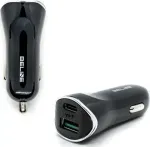 Laadija: 1xUSB, 1xUSB-C, 5A, 30W, must
