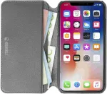 "Pixbo 4 Card Book Case iPhone XS Max" Grey
