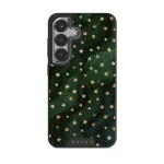 Prince Charming - Stars Samsung Galaxy S25 Case, Elite Dark (Magnetic) / Silver