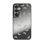 Moonstone - Samsung Galaxy S25 Plus Case, Elite Mirror Dark (Magnetic) / Silver