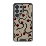 Sinful - Samsung Galaxy S25 Ultra Case, Elite Dark (Magnetic) / Silver