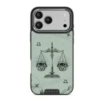Libra - iPhone 17 Pro Max Case, Elite Dark (MagSafe) / Silver / Turquoise