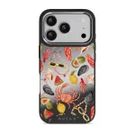 Bajo El Sol - iPhone 17 Pro Case, Elite Mirror Dark (MagSafe) / Silver