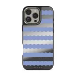 Splash - iPhone 16 Pro Case, Elite Mirror Dark (MagSafe) / Silver