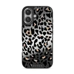 Pure Instinct - iPhone 16 Case, Elite Mirror Dark (MagSafe) / Silver
